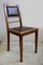 Antique Leather and Oak Dining Chairs, Set of 6, Image 12