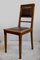 Antique Leather and Oak Dining Chairs, Set of 6 1