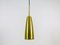 Mid-Century German Brass Pendant Lamp, 1950s 1