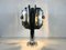 Italian Chrome 3-Arm Table Lamp from Gaetano Sciolari, 1960s 7