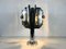 Lampada da tavolo a tre braccia in metallo cromato di Gaetano Sciolari, Italia, anni '60, Immagine 7