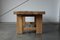 Mesa de comedor danesa de madera de pino de Jens Lyngsøe, años 80, Imagen 5