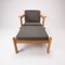 Danish Model 227 & 228 Armchair and Footstool Set from Børge Mogensen, 1960s, Set of 2, Image 8