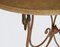 Italian Cream Marble & Wrought Iron Console by Cupioli, Image 4