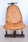 Brazilian Tropical Wood and Cognac Leather Lounge Chairs, 1960s, Set of 2 4