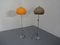 German Metal and Plastic Floor Lamps, 1970s, Set of 2 1