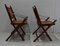 Mahogany and Bamboo Folding Chairs, 1920s, Set of 2 15