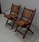 Mahogany and Bamboo Folding Chairs, 1920s, Set of 2, Image 4