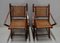 Mahogany and Bamboo Folding Chairs, 1920s, Set of 2, Image 1