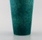 Art Deco Glazed Ceramic Vase by Wilhelm Kage for Gustavsberg, 1940s 3