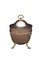 Cache-Pot ou Seau à Charbon Édouardien Antique en Cuivre 1