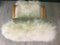 Vintage White Sheepskin Armchair 11