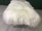 Panca Fluffy in pelle di pecora bianca di Area Design Ltd, Immagine 4