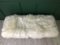 White Fluffy Sheepskin Bench with Copper Hairpin Legs by Area Design Ltd 5