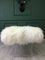 White Fluffy Sheepskin Bench by Area Design Ltd 6