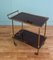 Mid-Century Brass and Rosewood Trolley, 1950s, Image 2