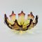 Mid-Century Flamed Centerpiece from Made Murano Glass 2