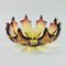 Mid-Century Flamed Centerpiece from Made Murano Glass, Image 3