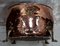 Antique Victorian Copper & Brass Log Cauldron 8