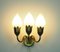 Brass & Glass Sconce from Fog & Mørup, 1950s 9