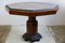 Art Deco Octagonal Marble and Wood Dining Table, 1920s 11