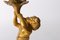 Antike Kerzenhalter aus vergoldeter Bronze & Marmor, 2er Set 7
