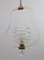 Murano Glass Ceiling Lamp by Ercole Barovier for Barovier & Toso, 1940s 7