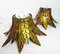 Golden Ceiling Lamps, 1950s, Set of 2, Image 9