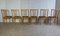 Dänische Mid-Century Esszimmerstühle aus Buche, 1960er, 6er Set 8