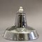 Mid-Century French Industrial Enameled Pendant Lamp, Image 1