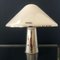 Lámpara de mesa vintage de metal y vidrio acrílico de Guzzini, Imagen 1