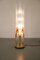 Lámpara de pie italiana de vidrio de Poliarte, años 60, Imagen 5