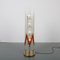 Lámpara de pie italiana de vidrio de Poliarte, años 60, Imagen 16