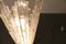 Lámpara de pie italiana de vidrio de Poliarte, años 60, Imagen 6