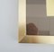 Gold Hologram Graphics from Helios, 1970s, Set of 2 9