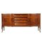 Carved Walnut and Burl Walnut Chippendale Sideboard from Testolini E Salviati, 1920s 10