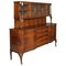 Carved Walnut and Burl Walnut Chippendale Sideboard from Testolini E Salviati, 1920s 1