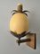 Ostrich Egg Sconce, 1960s 1