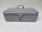 Antique Art Nouveau Mottled Gray and White Lunch Box 1
