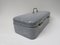 Antique Art Nouveau Mottled Gray and White Lunch Box 4