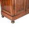 Large 19th Century Neoclassical Solid Walnut Cabinet, Image 2