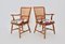 Austrian Ashwood Armchairs by Josef Frank, 1920s, Set of 2 2