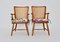 Austrian Ashwood Armchairs by Josef Frank, 1920s, Set of 2 4