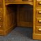 Antique Edwardian Oak Roll Top Desk 16