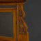 Antiker spätviktorianischer Nachttisch aus Nussholz 19