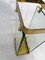 Glass & Brass Umbrella Stand by Max Ingrand for Fontana Arte, 1960s 4