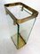 Glass & Brass Umbrella Stand by Max Ingrand for Fontana Arte, 1960s 3