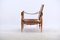 Vintage Leather Safari Chair by Wilhelm Kienzle for Wohnbedarf 6