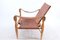 Vintage Leather Safari Chair by Wilhelm Kienzle for Wohnbedarf 7