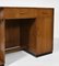 Art Deco Walnut & Leather Desk, 1930s 4